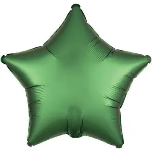 19" Luxe Emerald Star Mylar Balloon #227