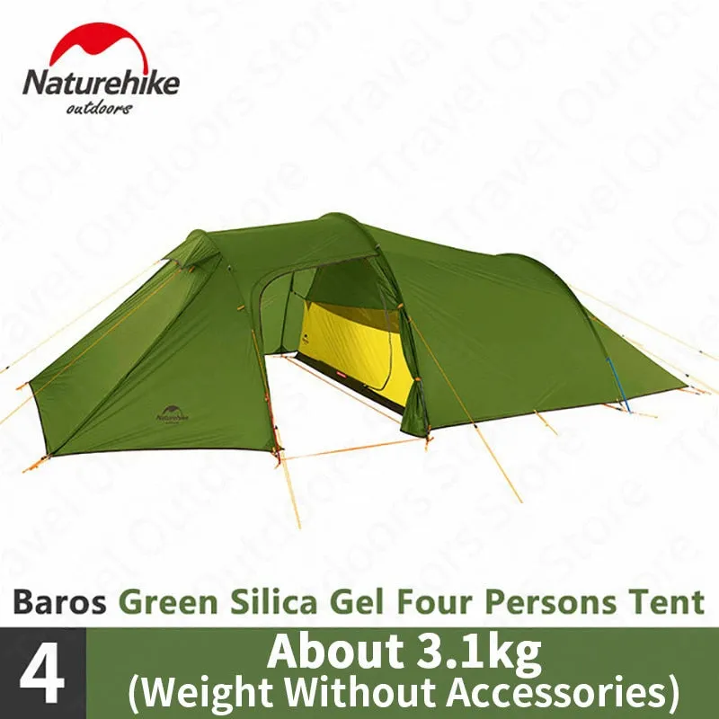 2 To 4 Person Tunnel Camping Tent