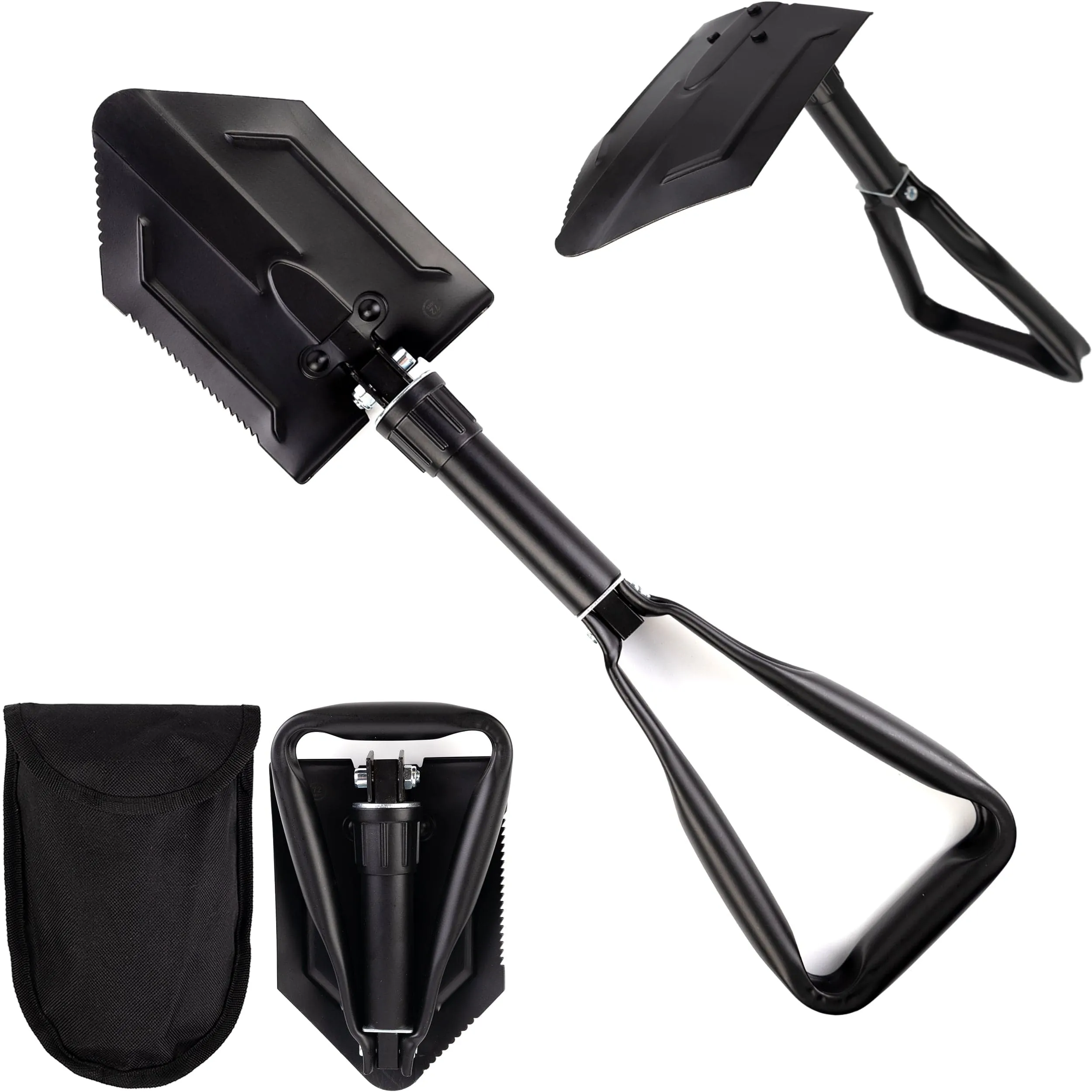 Sure, heres an optimized version of the product title with modifiers:

72HRS Durable Carbon Pro Survival Shovel with Multi-Function Tools

This optimized title adds descriptors like Durable and Survival to better convey its benefits and uses.