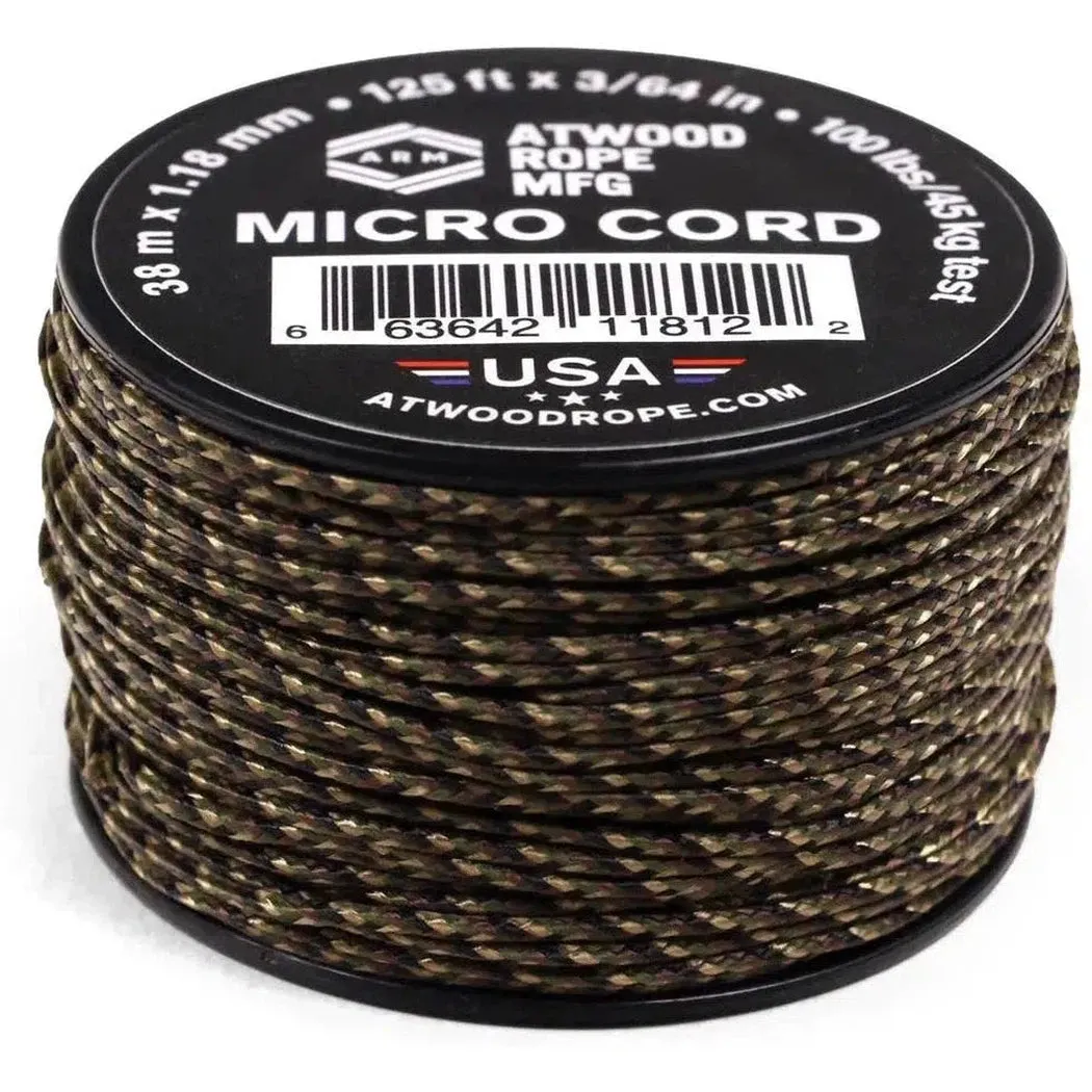 Atwood Rope Micro Cord - 100 LB  - 1.18MM X 125 FT Spool