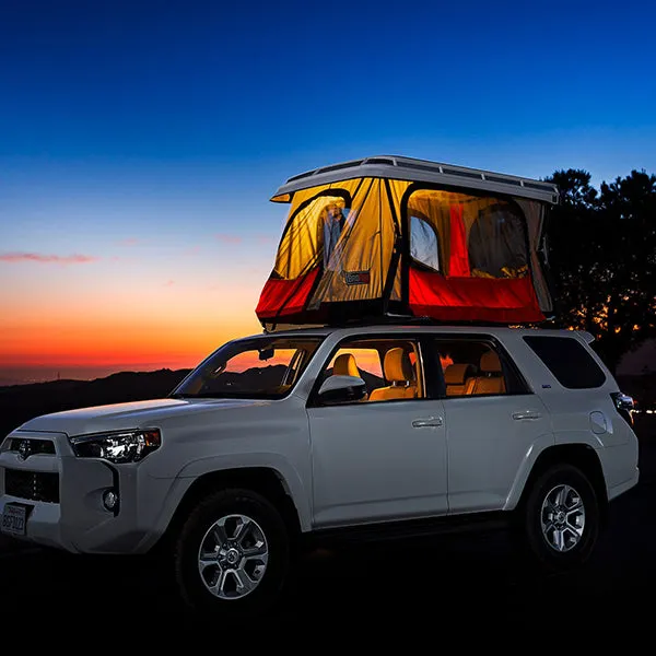 Badass Tents 2009-2022 Toyota 4Runner (Gen 5) CONVOY® Rooftop Tent w/ Low Mount Crossbars- Pre- Assembled