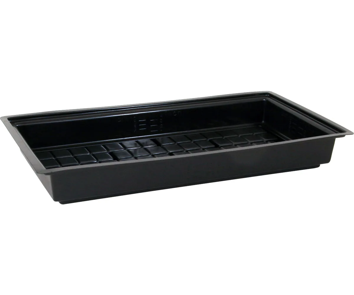 Black Flood Table Tray, 2'x4'