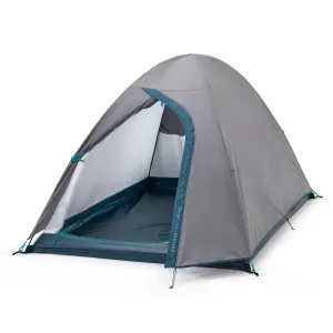 Camping tent Quechua MH100 2-person, grey/blue