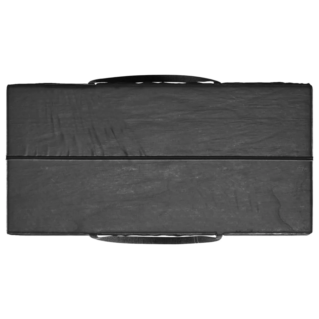 Christmas Tree Storage Bag Black 150x75x75 cm Polyethylene