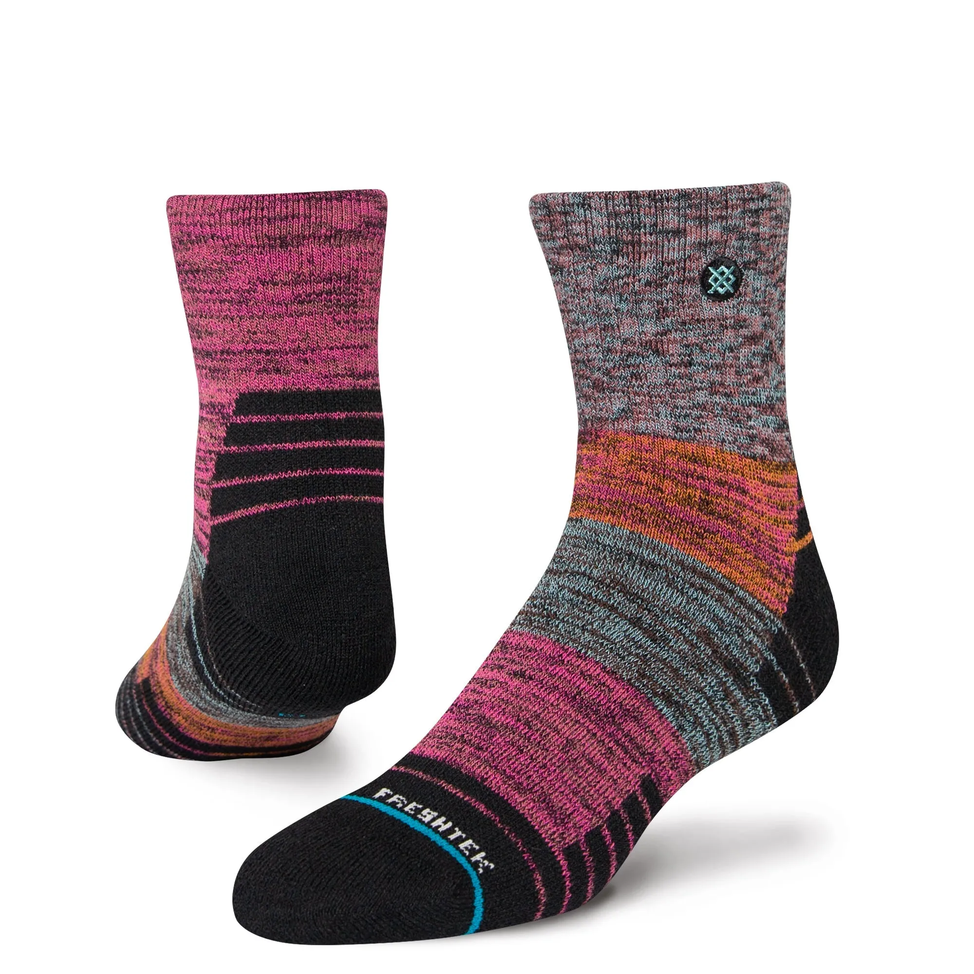 CROSSING PATHS QUARTER SOCK