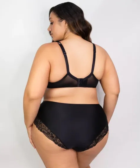 CURVY COUTURE 1169 TULIP LACE HIPSTER