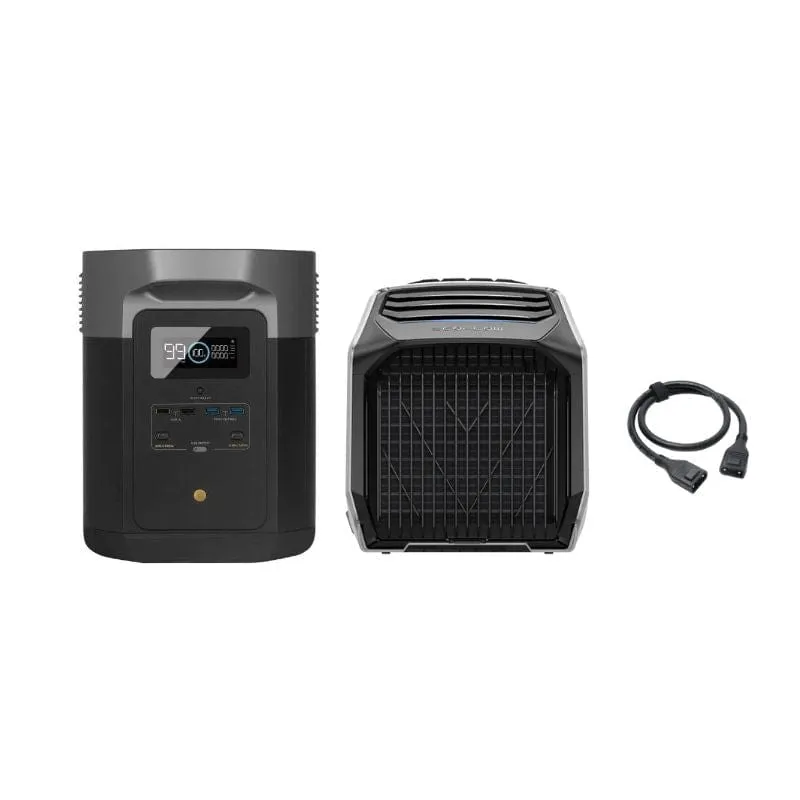 EcoFlow WAVE 2   DELTA Max 1600   XT150 Bundle