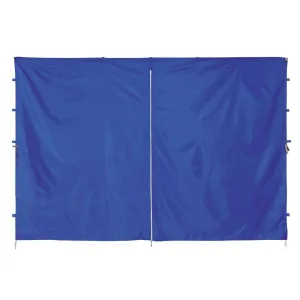 Ergodyne 12979 #6096 Blue Pop-Up Tent Sidewall Zipper - 10ft x 10ft