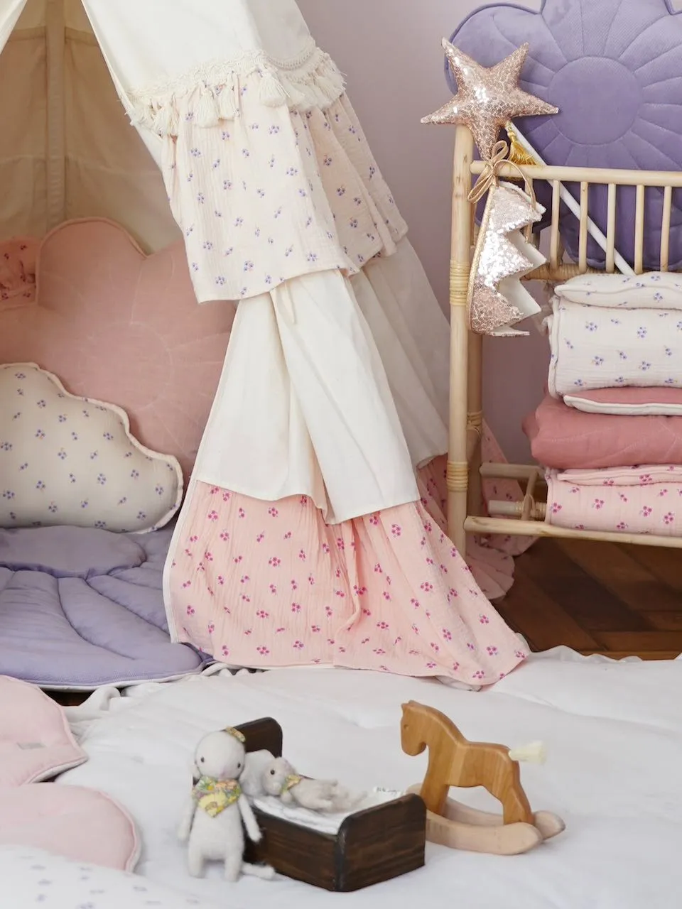 Forget-me-not - Teepee Tent With Frills