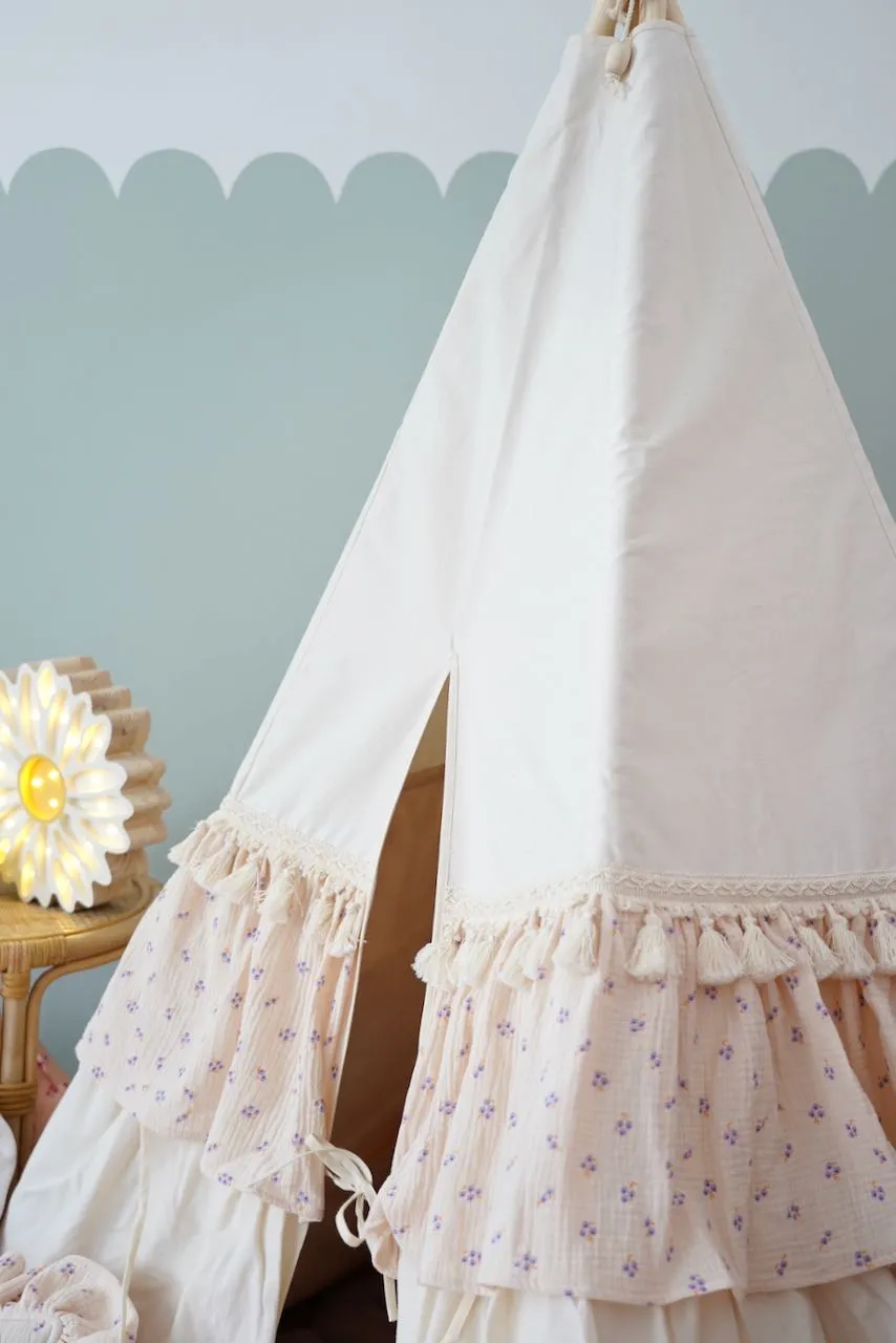 Forget-me-not - Teepee Tent With Frills