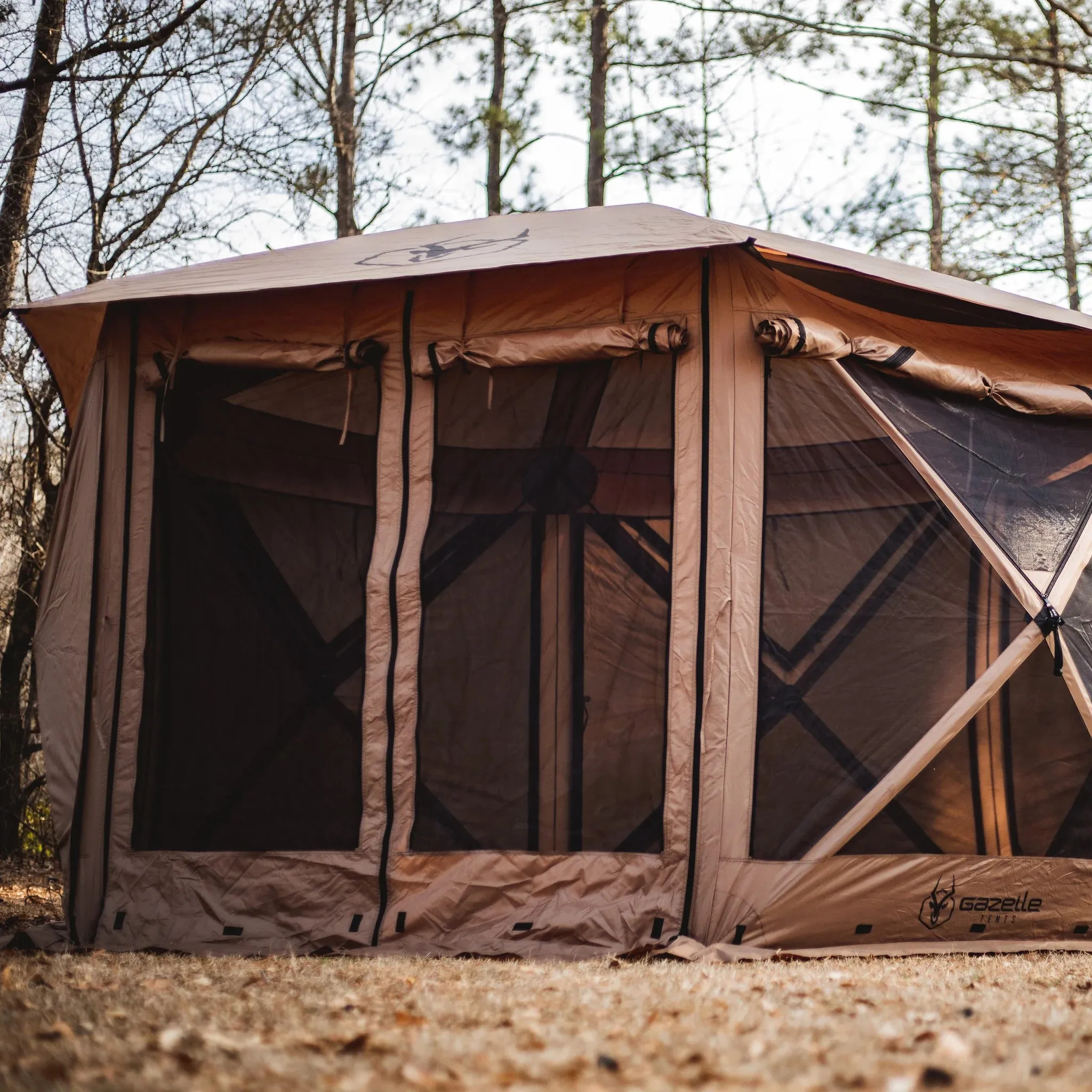 Gazelle Tents G6 Cool Top 6-Sided Portable Gazebo