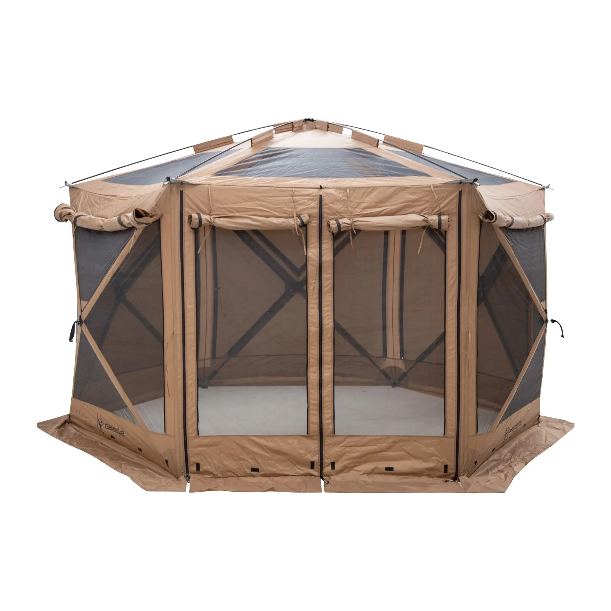 Gazelle Tents G6 Cool Top 6-Sided Portable Gazebo