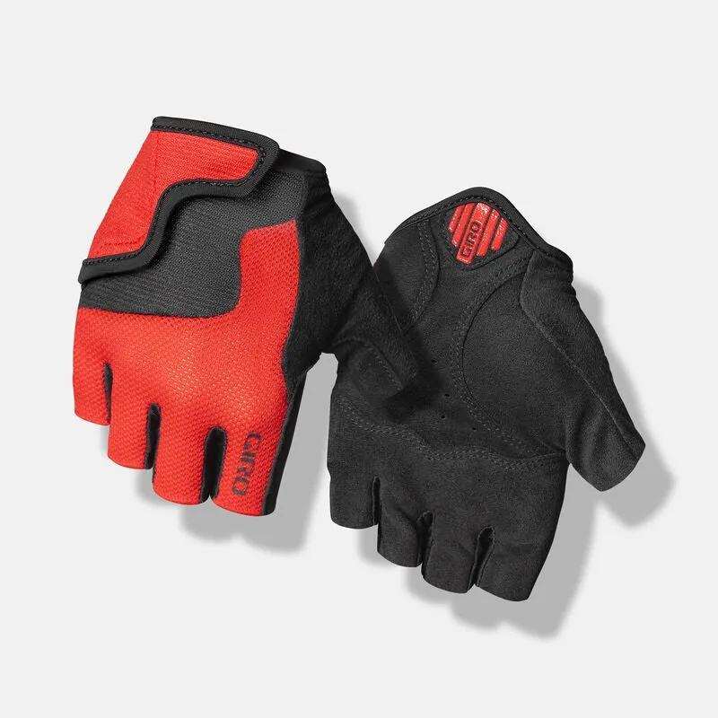 Giro Bravo Jr Youth Bicycle Gloves Bright Red Small