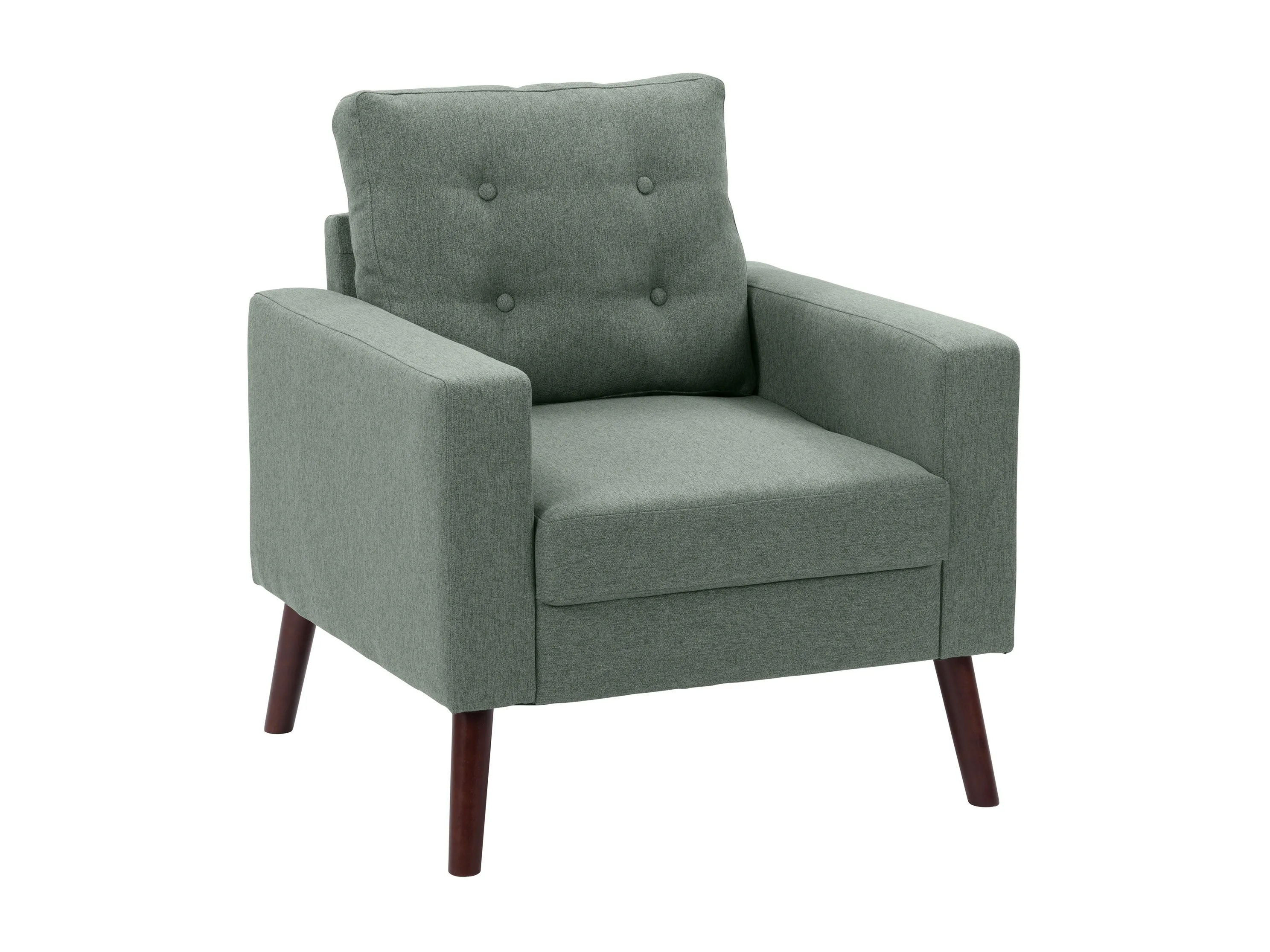 Green Tufted Accent Chair