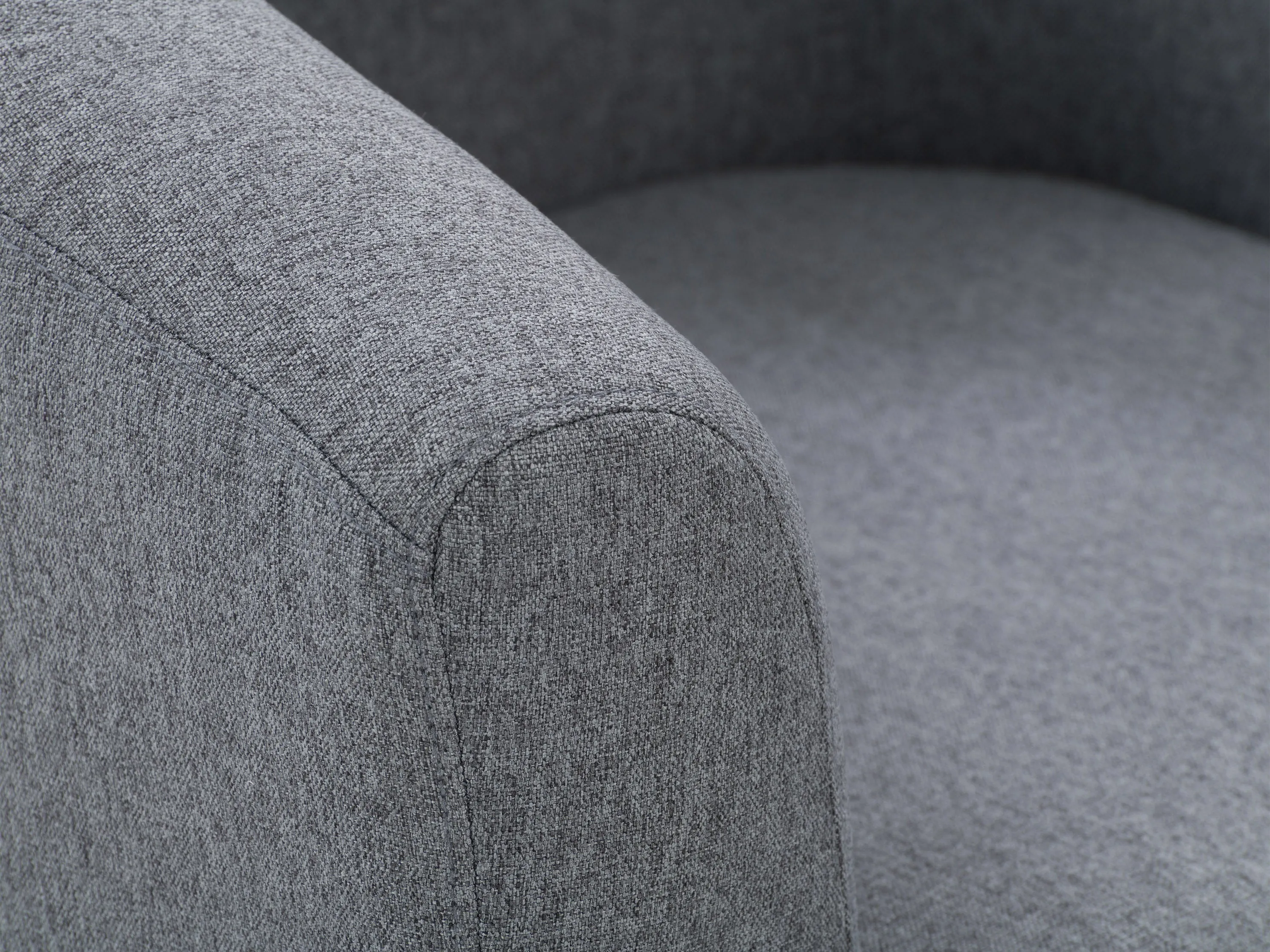 Grey Tub Chair