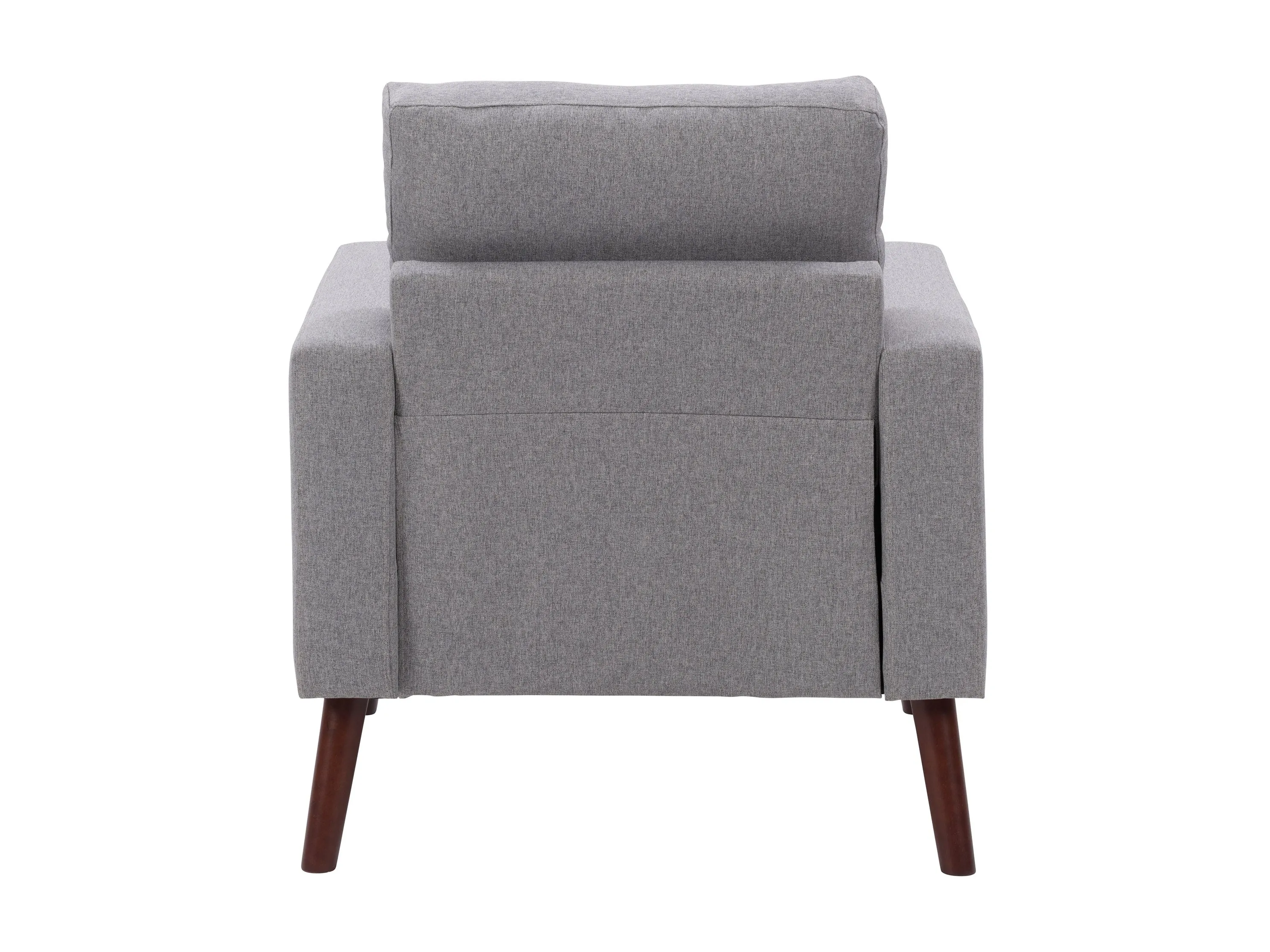 Grey Tufted Accent Chair