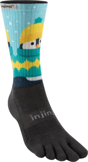 Injinji Trail Midweight Crew Men's Polar (Artist Designed AW24)