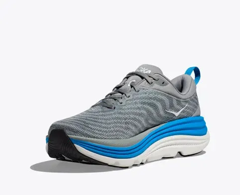 MEN'S HOKA GAVIOTA 5 | LIMESTONE / DIVA BLUE