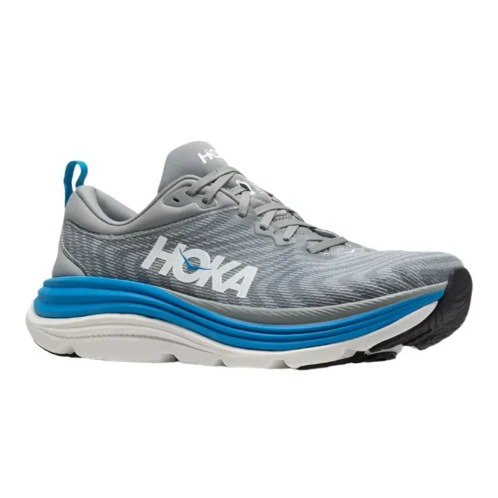 MEN'S HOKA GAVIOTA 5 | LIMESTONE / DIVA BLUE