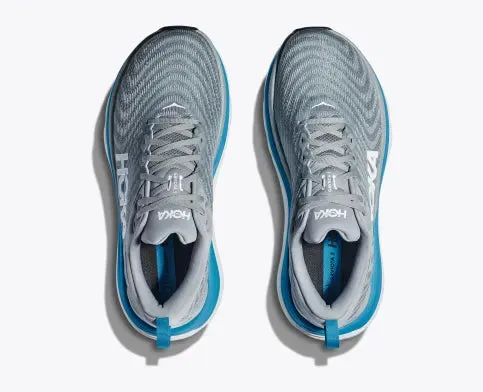 MEN'S HOKA GAVIOTA 5 | LIMESTONE / DIVA BLUE