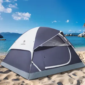 modern Camping Tent Waterproof 5-6 Person Tent for Camping Outdoor Backpacking Tents Lightweight Dome Tent Windproof Emergency Tent Easy Up Tents with Carry Bag