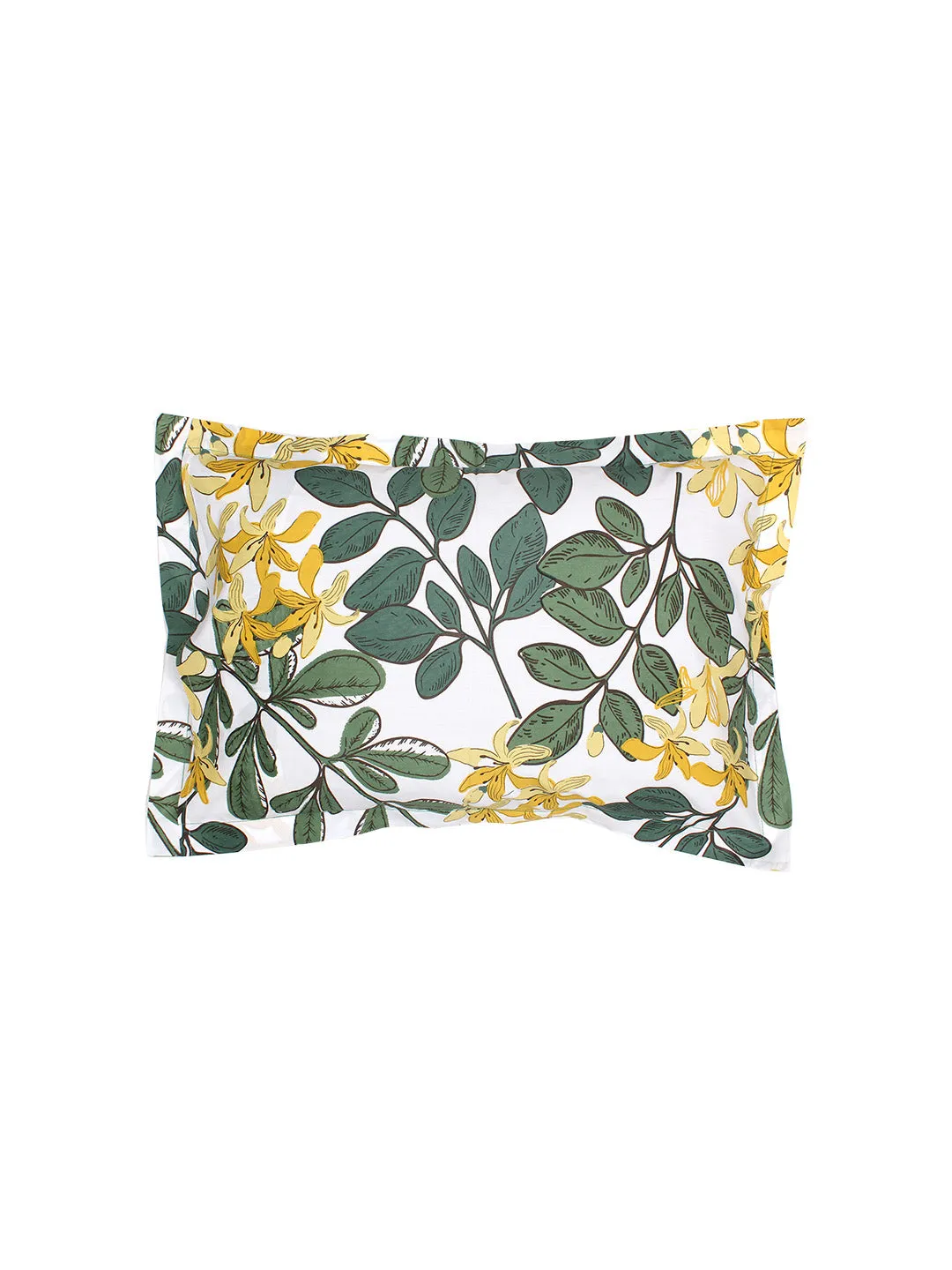 Moringa Pillow Cover Set (Green)