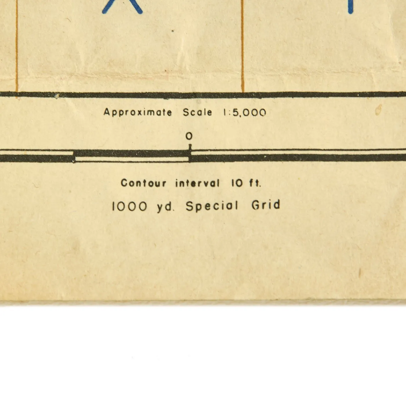 Original WWII U.S. Marine Corps Battle of Iwo Jima East Beaches Assault Invasion Map dated November 1944