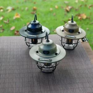 Outdoor Retro Camping Lights, Tents, Camping Lighting, Portable Lights, Infinite Dimming Outdoor Pendant Lights Emergency