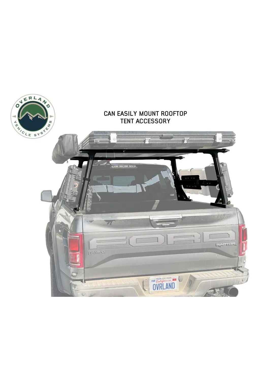 Overland Vehicle Systems Freedom Rack System for 8.0′ Truck Beds