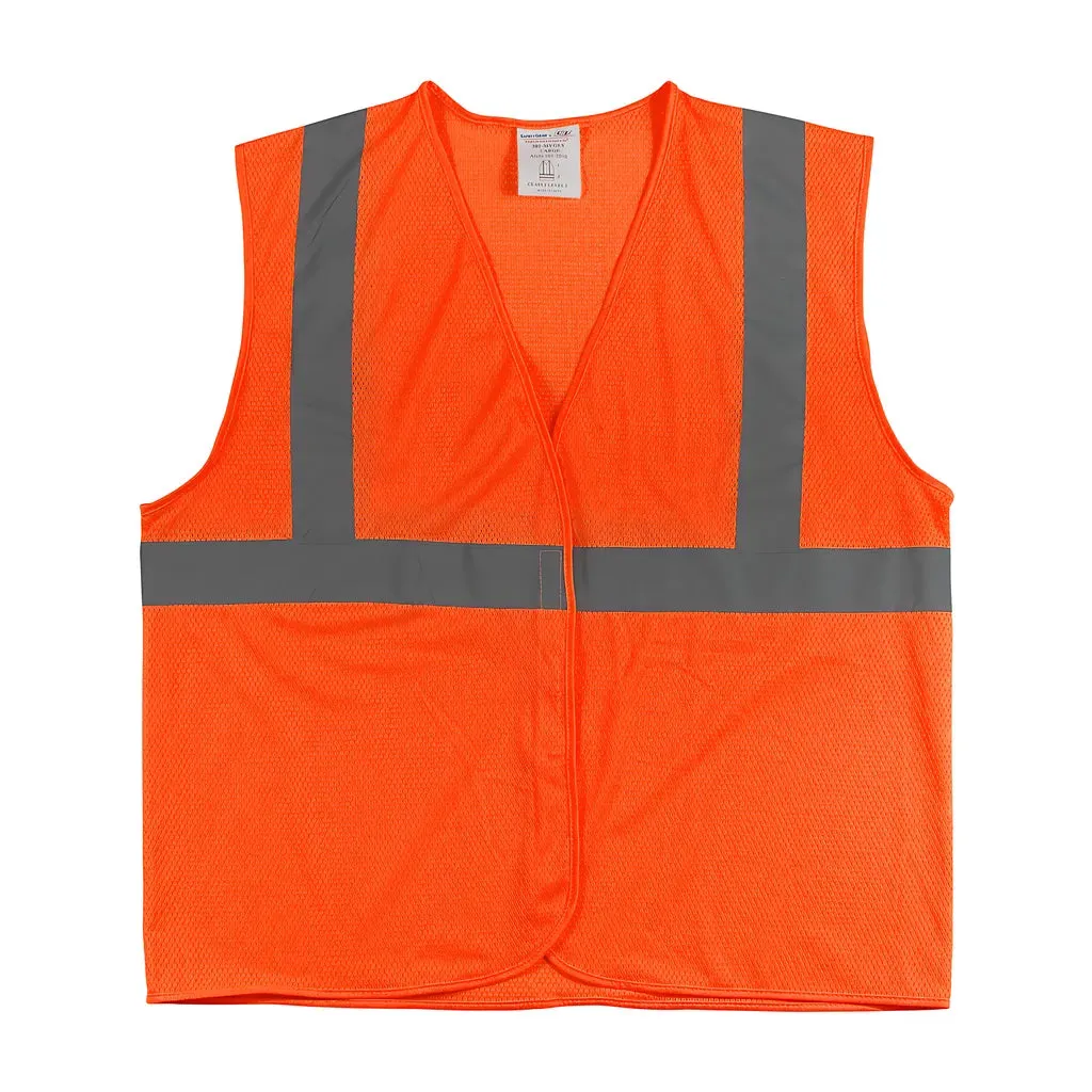 PIP 302-MVGOR-M ANSI Type R Class 2 Value Mesh Vest