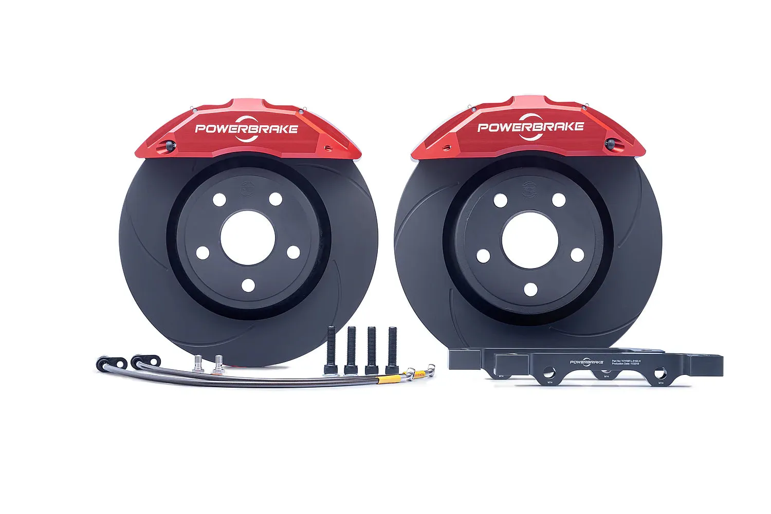 PowerBrake X-Line 4x4 Big Brake Stage-1 for 22  Tundra / 23  Sequoia