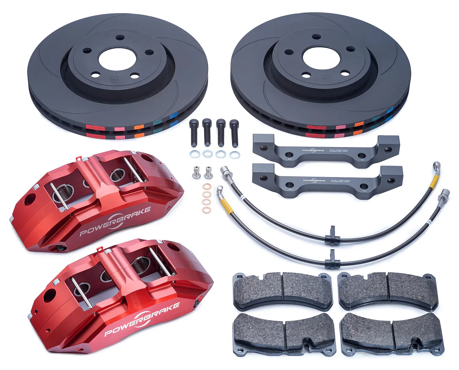 PowerBrake X-Line 4x4 Big Brake Stage-1 for 22  Tundra / 23  Sequoia