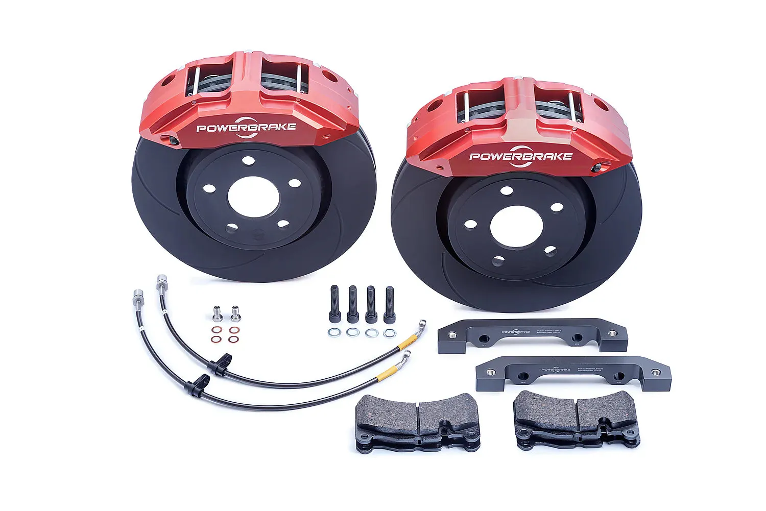 PowerBrake X-Line 4x4 Big Brake Stage-1 for 22  Tundra / 23  Sequoia