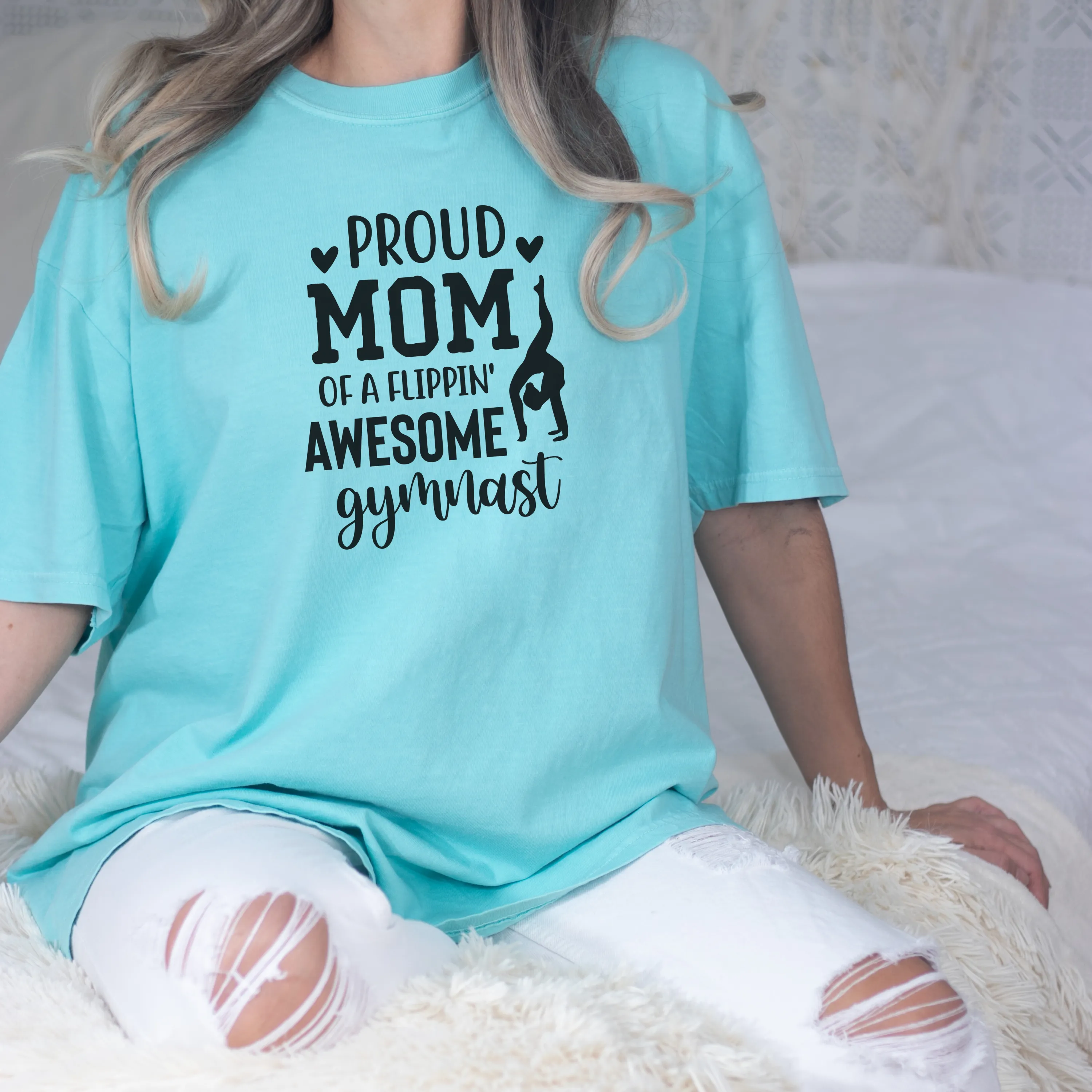 Proud Mom of a Flippin' Awesome Gymnast Shirt