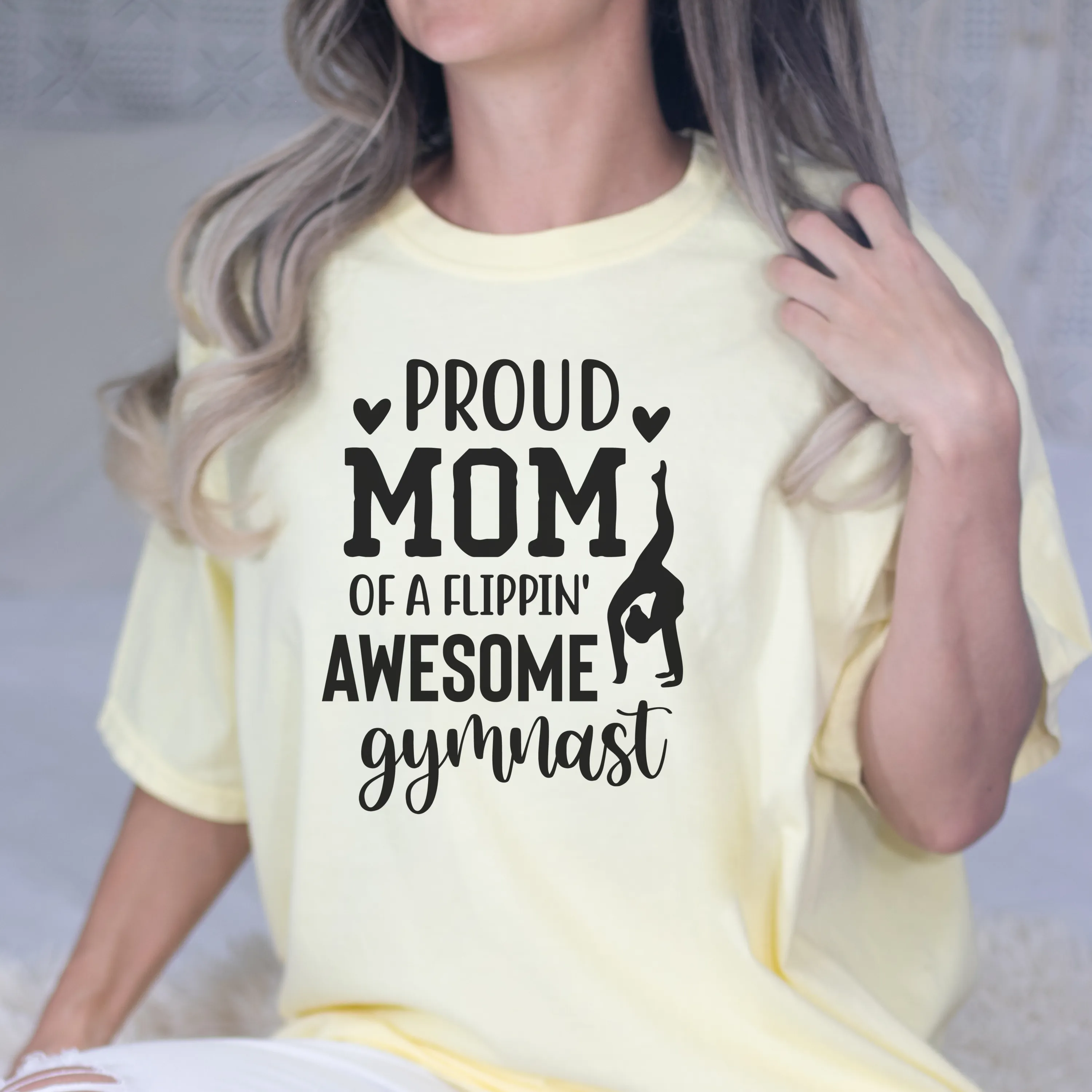 Proud Mom of a Flippin' Awesome Gymnast Shirt