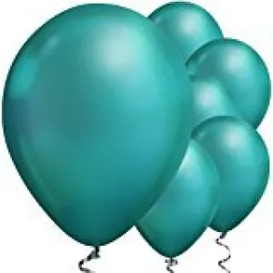 Qualatex - 11" Chrome Green Latex Balloons (100ct)