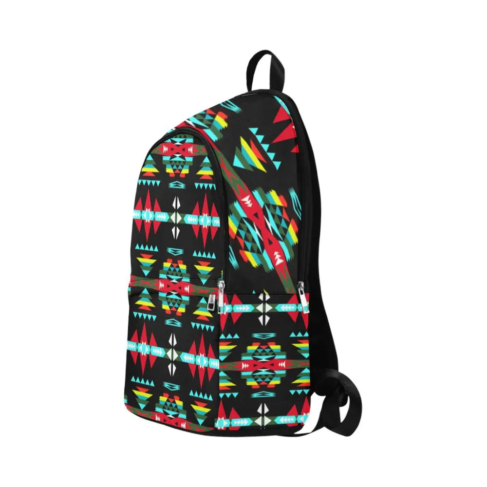 River Trail Sunset Fabric Backpack for Adult