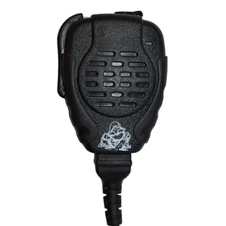 Ruggedized Speaker Mic with 2-Pin Right Angle Connectors for iCOM Radios