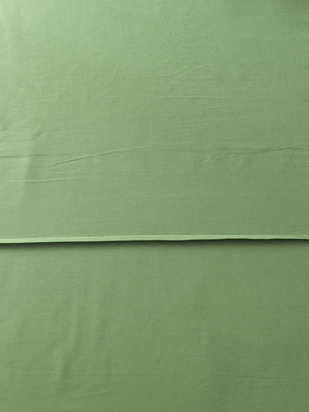 Shobhanjan Green Fitted Sheet with Pillow Cover