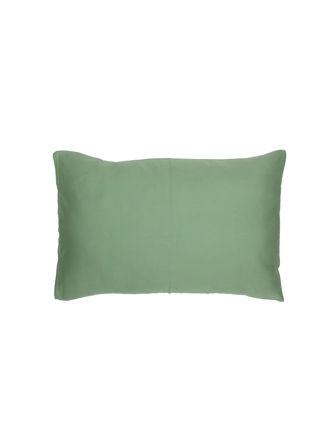 Shobhanjan Green Fitted Sheet with Pillow Cover