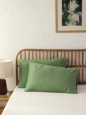 Shobhanjan Green Pillow Cover