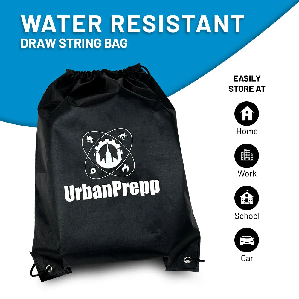 UrbanPrepp 72 Hour Survival Box - 1 Person Emergency Food, Water, Thermal Blanket, Add to Existing Emergency or Survival Kit, Emergency Rations for Floods, Blackout, Earthquake, Car, Work, School