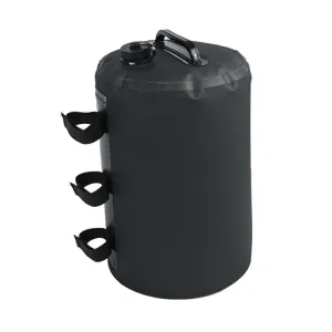 Water And Sand Multi-Function Tent Windproof Fixed Water Bag, Size: 18x28cm(Black)