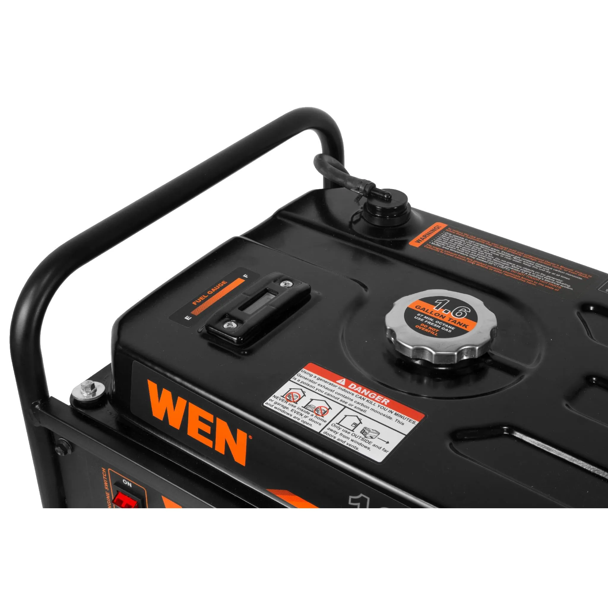 WEN 56160 4-Stroke 98cc 1600-Watt Portable Power Generator, CARB Compliant