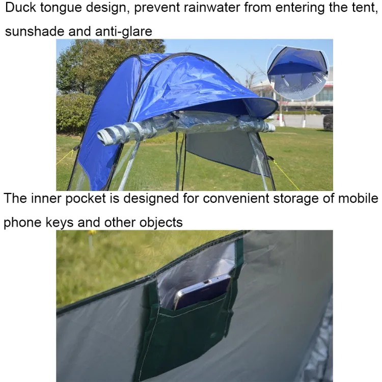 ZL8801 Single Foldable Outdoor Fishing Rainproof Sunshade Tent with Double-doors(Camouflage)